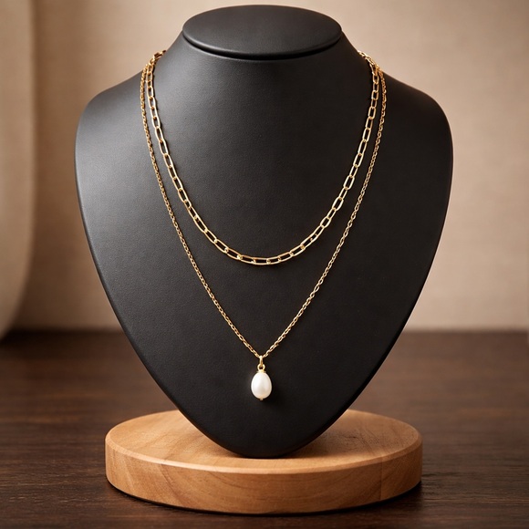 Kendra Scott Gold Necklaces with Pearl Pendant
